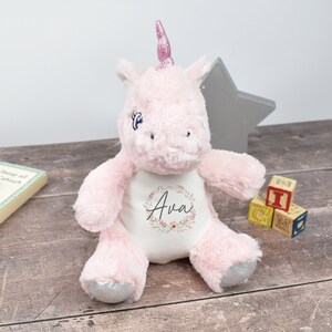 Conejito personalizado, regalo para recién nacido, peluche personalizado, osito de peluche con tu nombre, juguete de peluche, regalo para baby shower de niñas y niños imagen 6