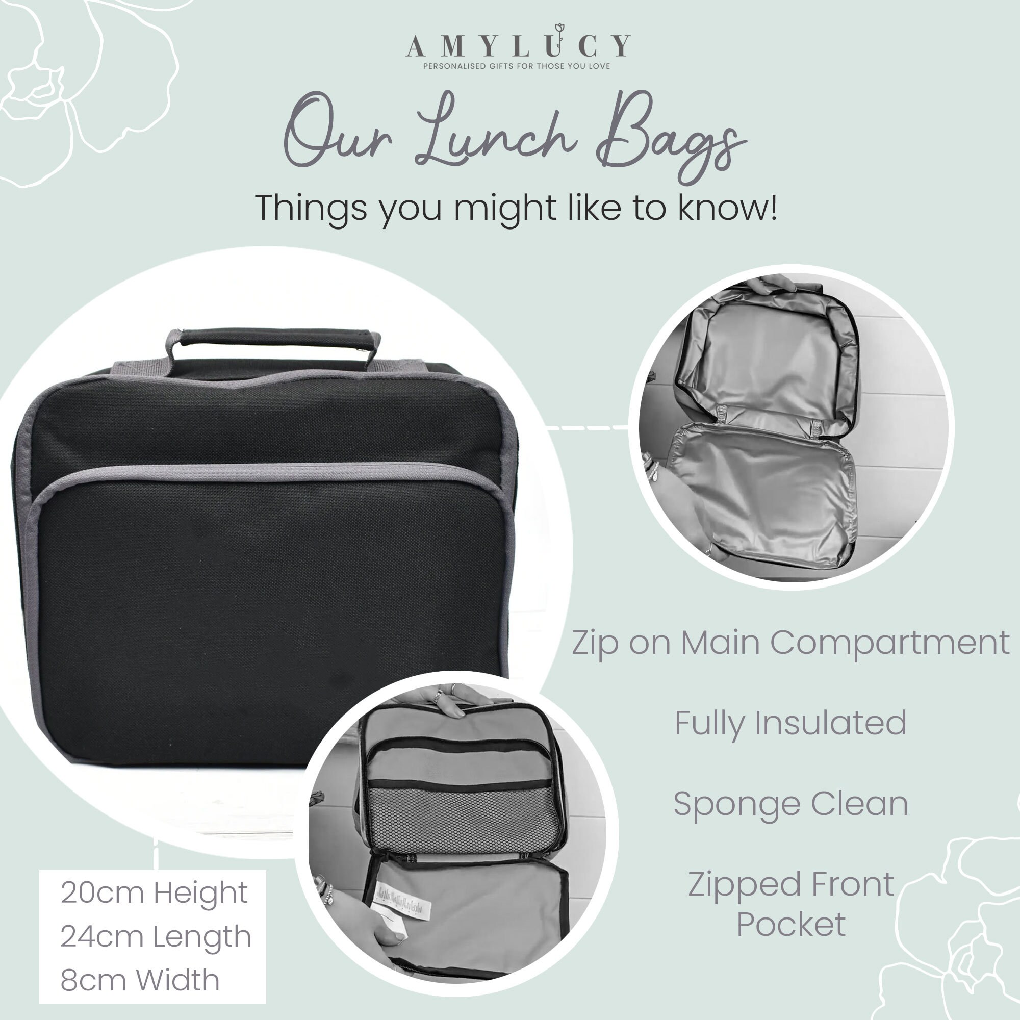 Personalised Football Lunch Bag Football School Lunch Bag Etsy UK