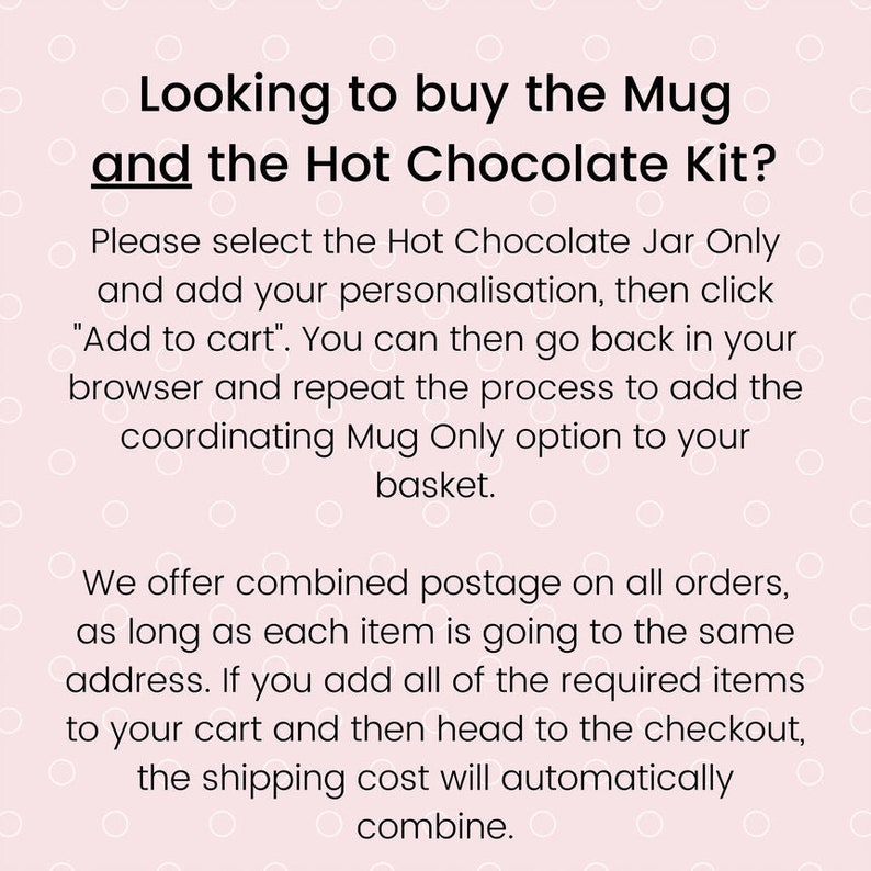 Personalised Hot Chocolate Kit, Name Christmas Mug, Hot Chocolate Gift Set, Stocking Filler, Mug Hot Chocolate Gift, Christmas Mug Gift Set image 5