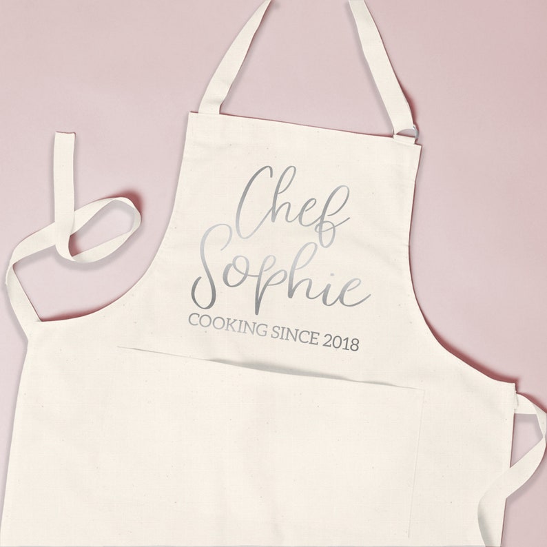 Personalised Apron Baking Gift Personalized Apron Cooking Etsy UK