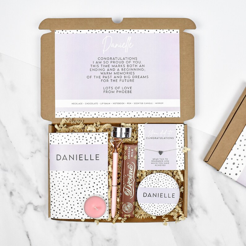 Personalised Graduation Gift Box Letter Box Gifts Graduation Etsy UK