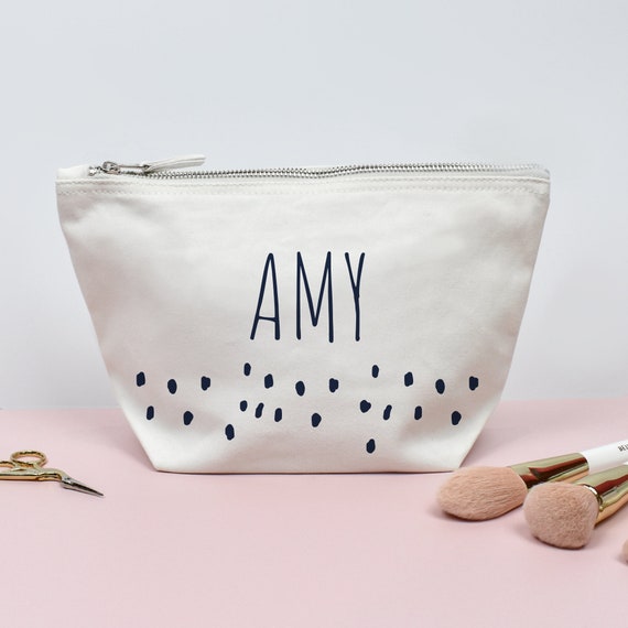 personalised makeup pouch