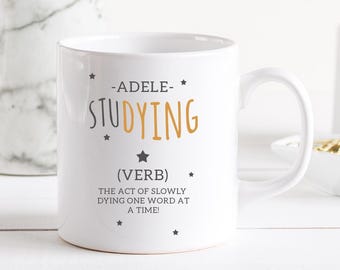 Personalised Uni Gift, Funny University Gift, University Mug, Girls Uni Gift, Graduation Gift, Student Gift, Funny Student Gifts, Leaving