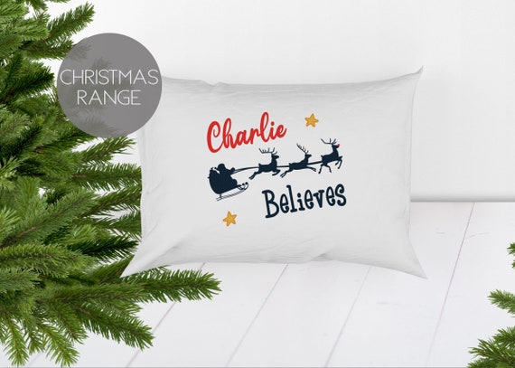 personalized christmas pillowcase