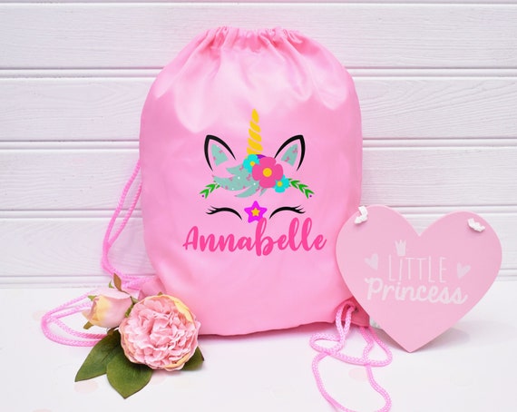 unicorn gym bag