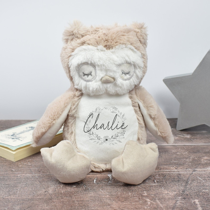 Conejito personalizado, regalo para recién nacido, peluche personalizado, osito de peluche con tu nombre, juguete de peluche, regalo para baby shower de niñas y niños imagen 9