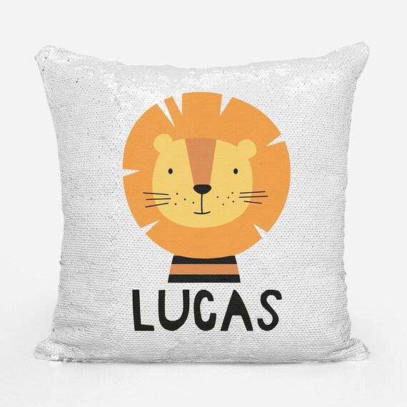 lion cushion nursery