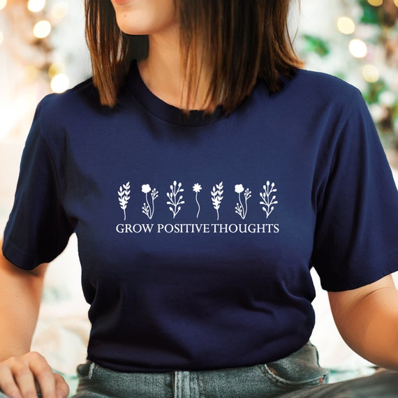 Grow Happy T-shirt Cute T-shirt T-shirt - Etsy