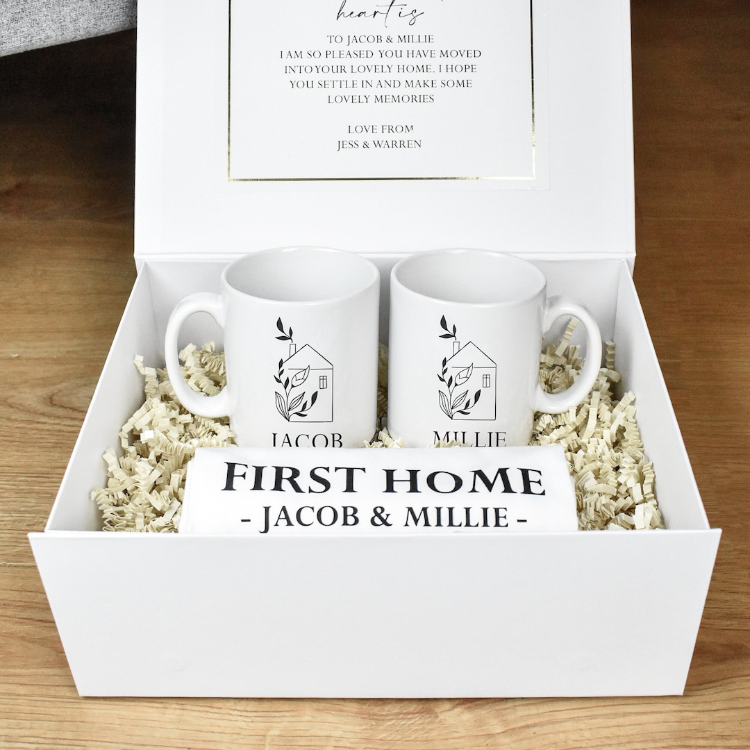 Personalised New Home Gift Box, Housewarming Hamper, Housewarming Gifts