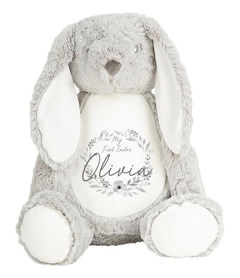 Personalised My First Easter Teddy, First Easter Bunny, 1st Easter Gift, New Baby Easter Gift, Easter Baby Gift, My First Easter image 8