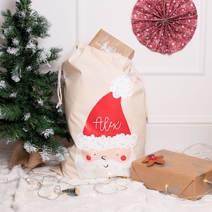 Personalised Santa Sack, Christmas Sack, Child's Christmas Gift Sack, Kids Santa Bag, Santa Toy Bag, Santa Toy Sack, Kids Christmas Gift Bag image 10