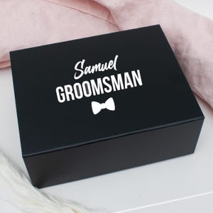 Personalised Groomsman Gift Box, Best Man Proposal Gift Box, Thank You Best Man Gift Box, Groomsman Gift, Wedding Thank You Gifts