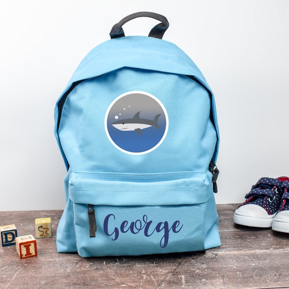 shark school bag