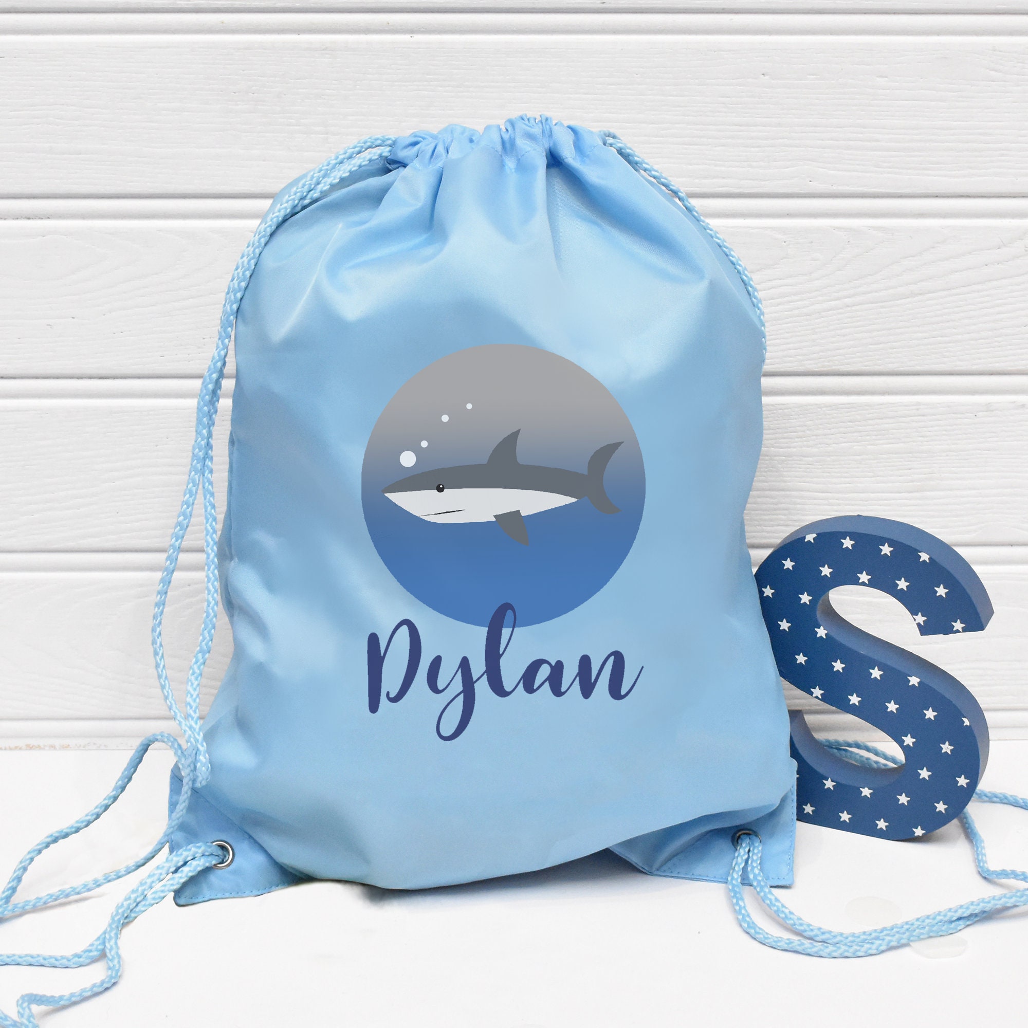 shark school bag