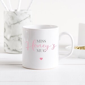 Personalised Teacher Mug, Teacher Gifts, Teacher Gifts, Mug Personalised, Teaching Assistant Gift, School Teacher Gift, Kindergarten, School