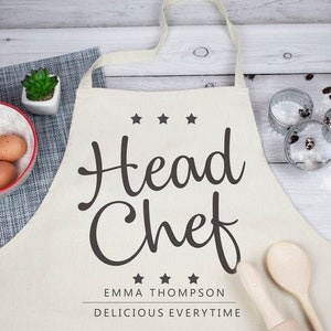 Personalised Apron, Baking Gifts, Personalized Apron, Cooking Gift, Gift for Her, Full Kitchen Apron, Funny Quote Apron, Kitchen image 2