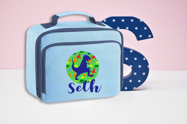 personalised lunch bag and bottle