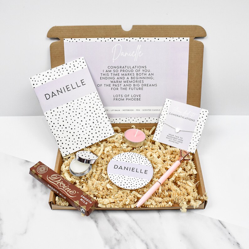 Personalised Graduation Gift Box Letter Box Gifts Graduation Etsy UK