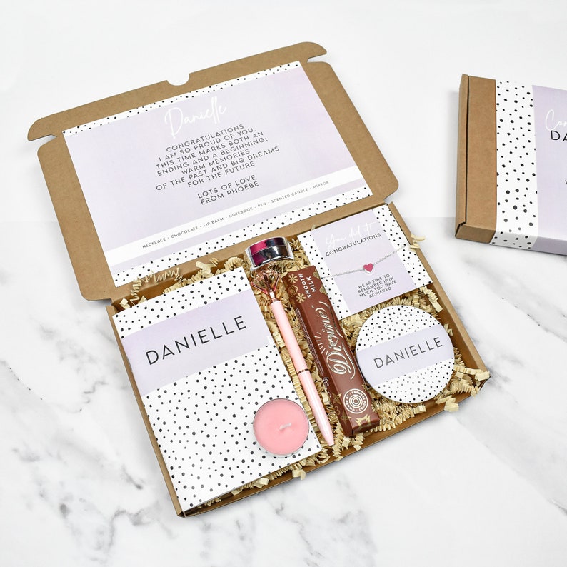 Personalised Graduation Gift Box Letter Box Gifts Graduation Etsy UK
