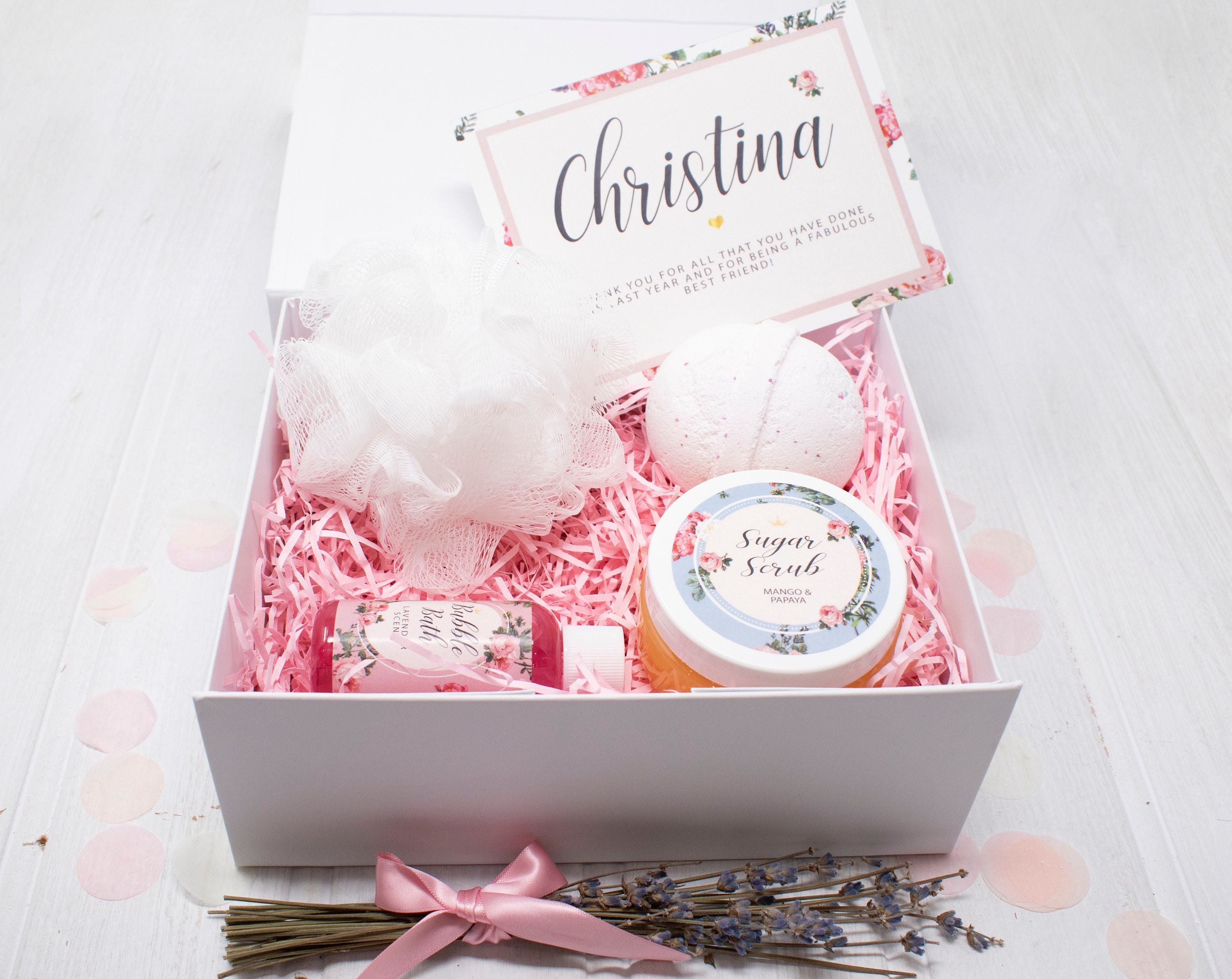 Bridesmaid Gift Box Filled Bridesmaid Gift Box Personalised Etsy