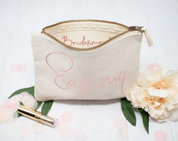 schminktasche rosegold