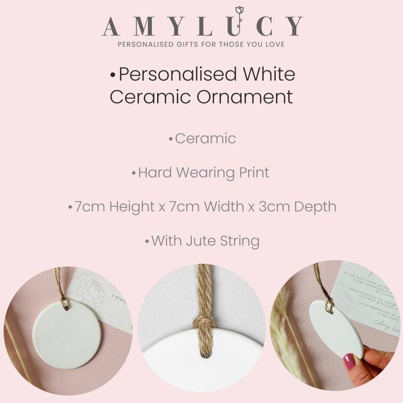 Personalised Dog Bauble, Dog Tree Decoration, Pet Bauble, Pet Photo