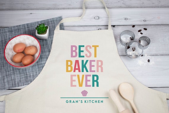 Personalised Apron, Baking Gifts, Personalized Apron, Cooking Gift, Gift for Her, Full Kitchen Apron, Funny Quote Apron, Kitchen Custom