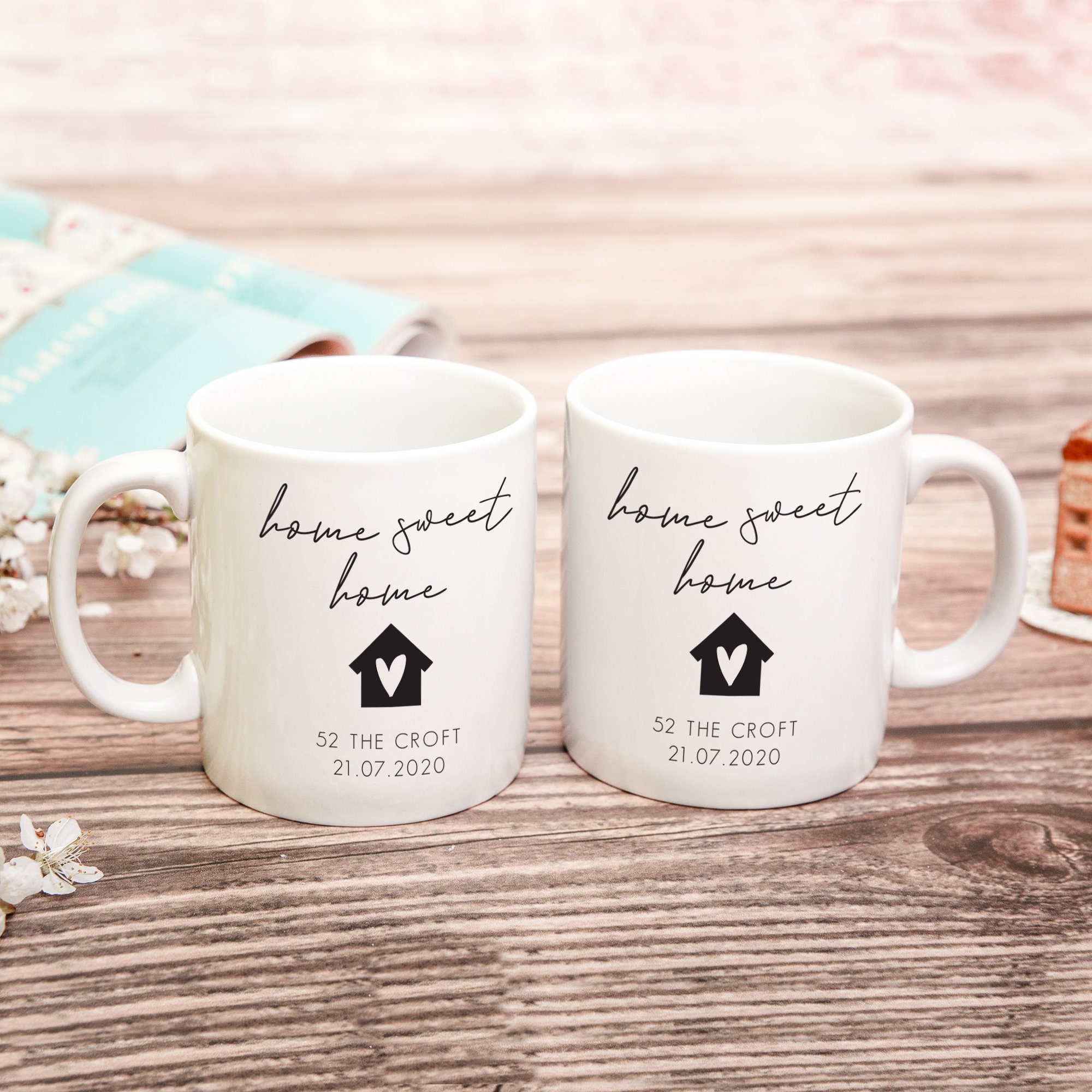 Personalised New Home Mug Housewarming Gift Housewarming Etsy