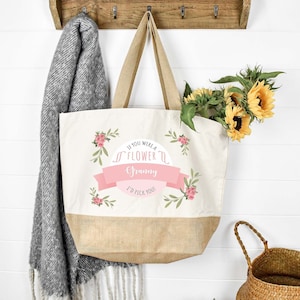 Personalised Mum Bag, Mother&#39;s Day Tote Bag, Nan Gift, Nanny Gift, Mother&#39;s Day Gift, Nan Tote Bag, Mum Gift, Mum Tote Bag, Mother&#39;s Day Bag