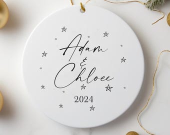 Personalized First Christmas New Home Ornament