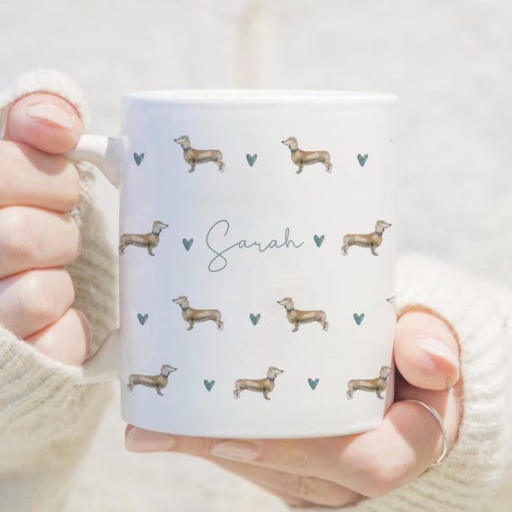 Personalized Dachshund Mug: Sausage Dog Lover Gift