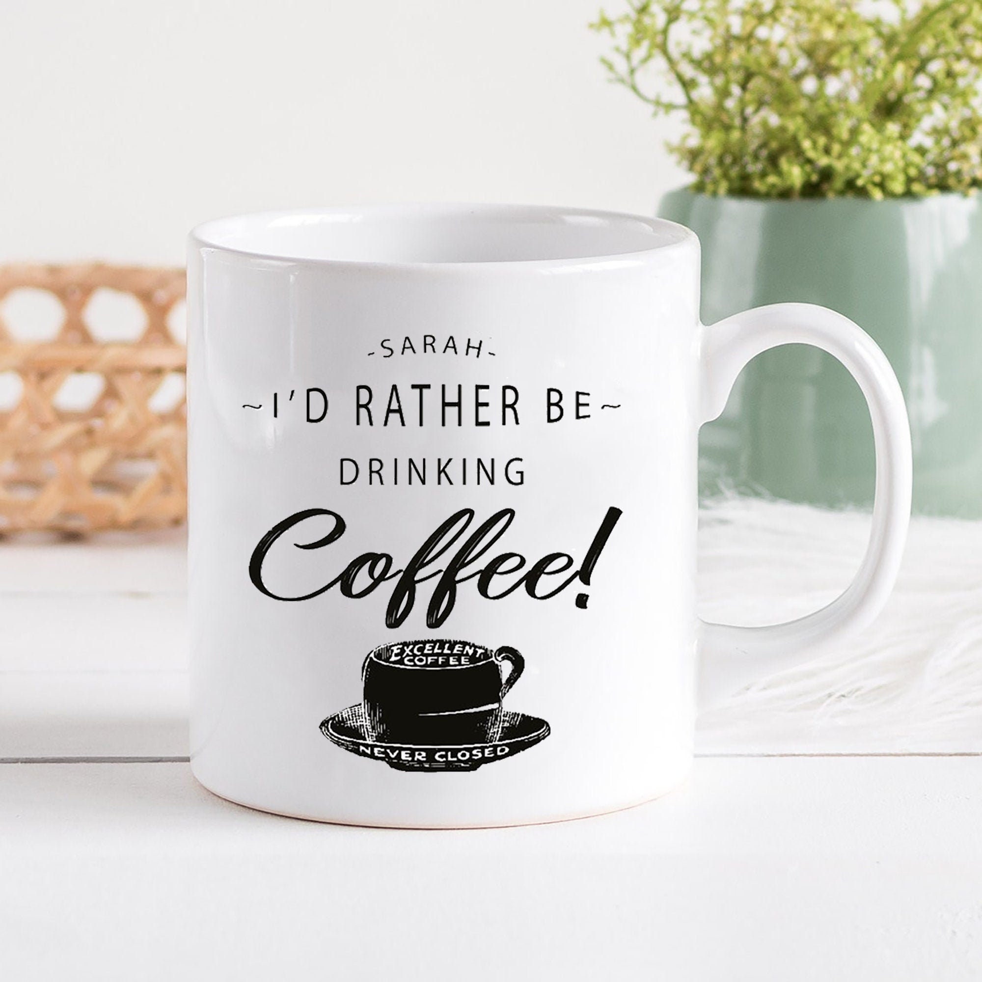 Taza de café personalizada, regalo de café, regalos temáticos de café,  regalo de café, taza de hojalata, taza de camping, taza de café  personalizada, tazas de café, bebida -  México