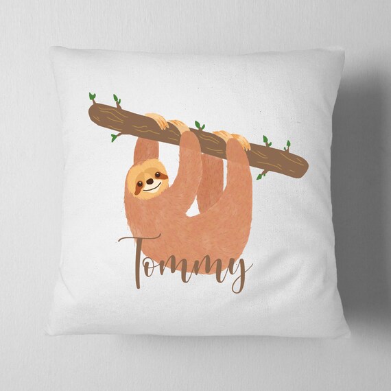 sloth cushion