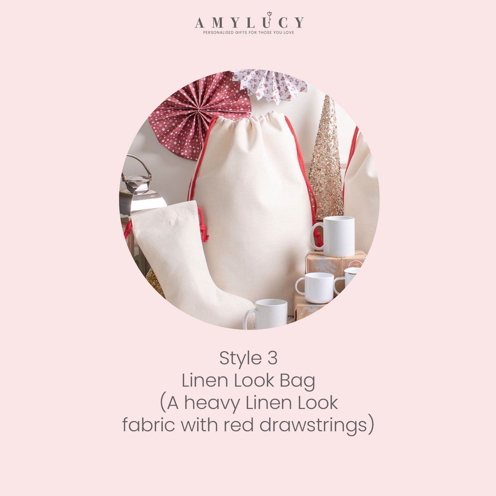 Personalised Santa Sack Christmas Sack Child's Christmas - Etsy UK