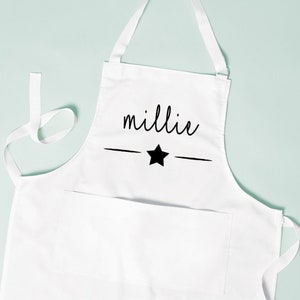 Personalised Apron, Baking Gift, Apron Cooking Gift, Gift for Her, New Home Gift, Chef Gifts, Custom Name Apron, Apron, Gift For Her