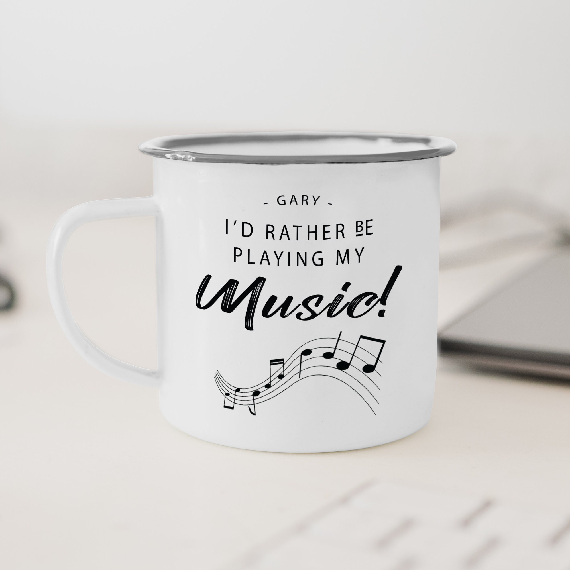 Personalised Music Mug Music Gift Music Themed Gift Music Etsy UK