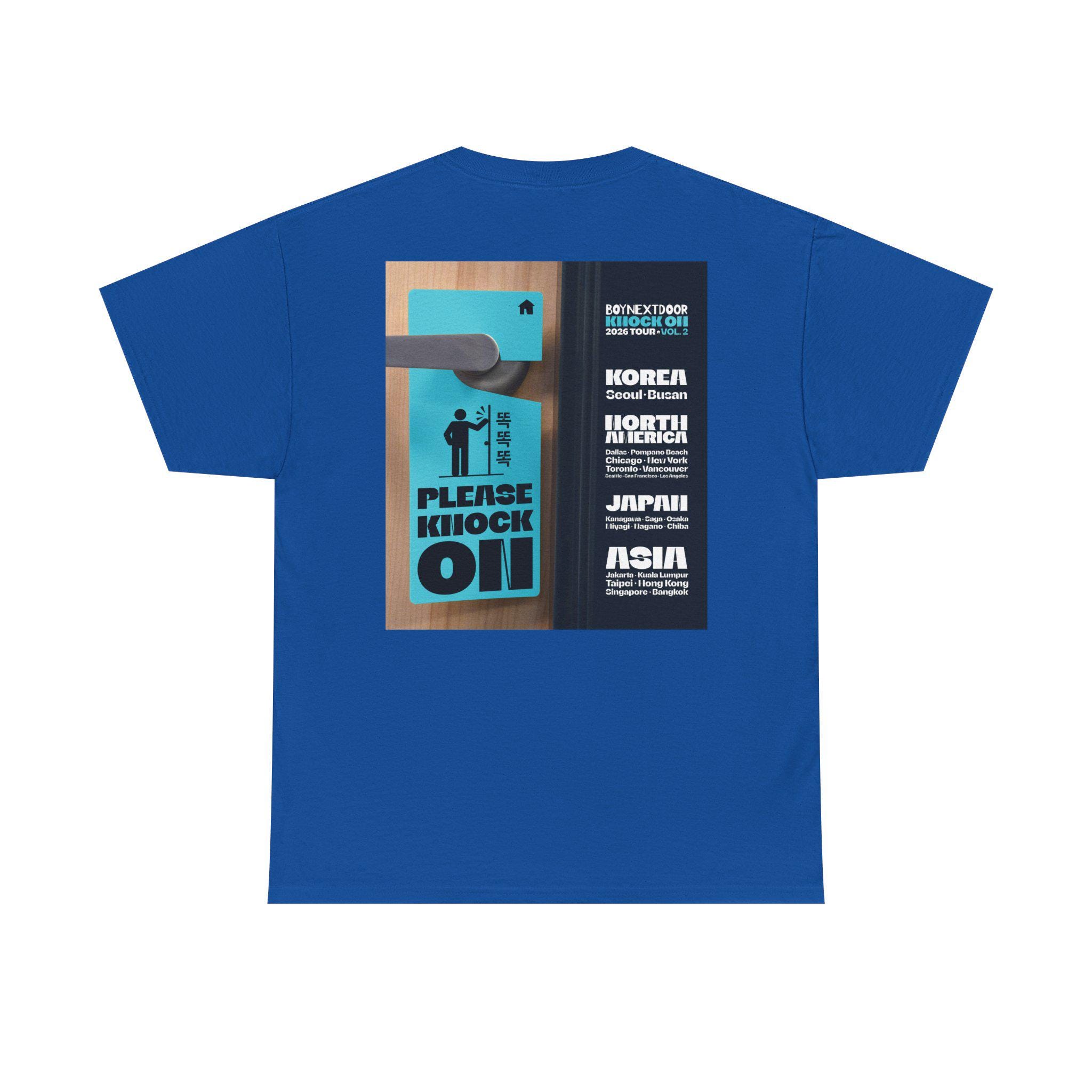 Boynextdoor Knock on 2026 Vol 2 Tour T-shirt | Band Photo Tee - Etsy