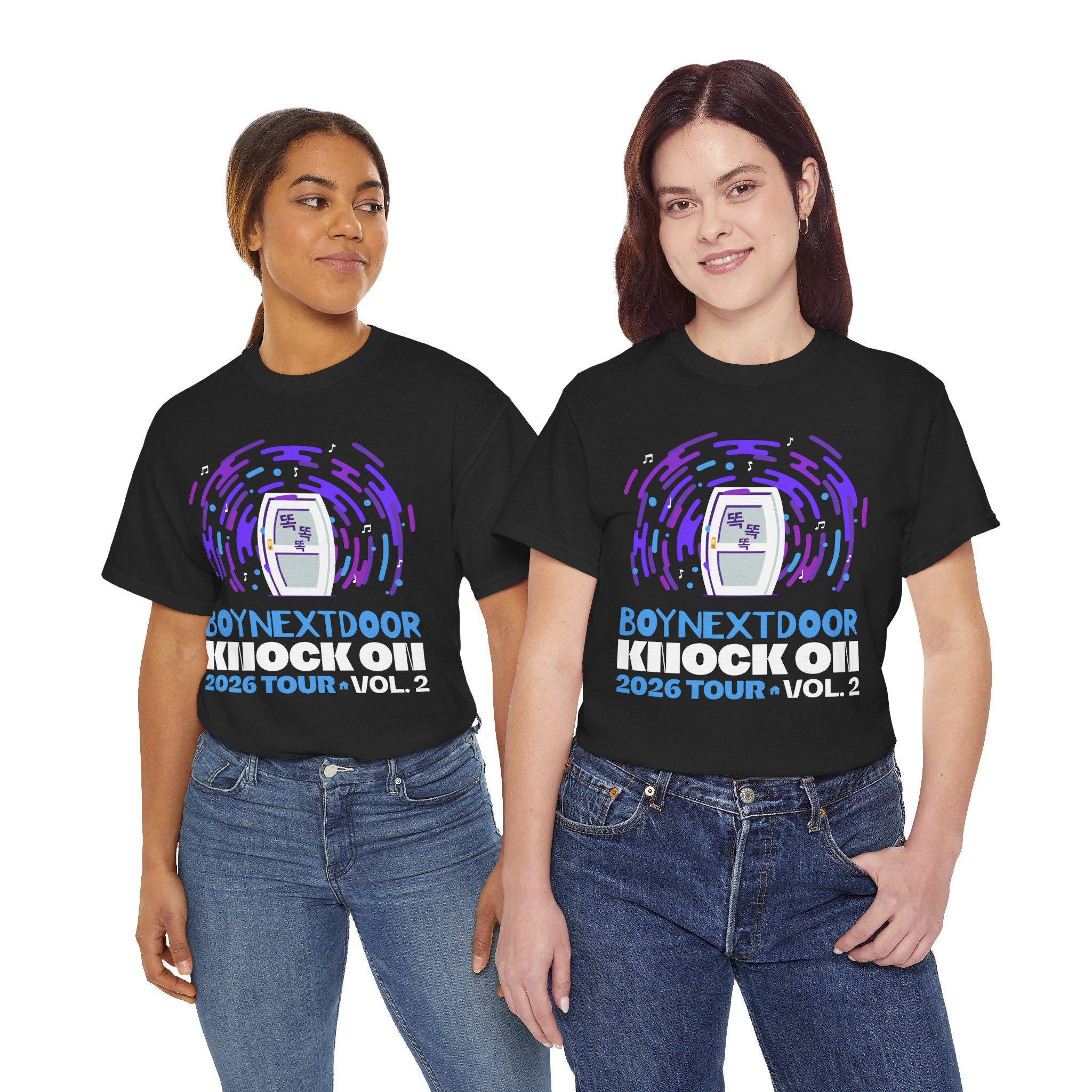 Boynextdoor Knock on Tour Shirt Vol. 2 | Graphic T-shirt - Etsy