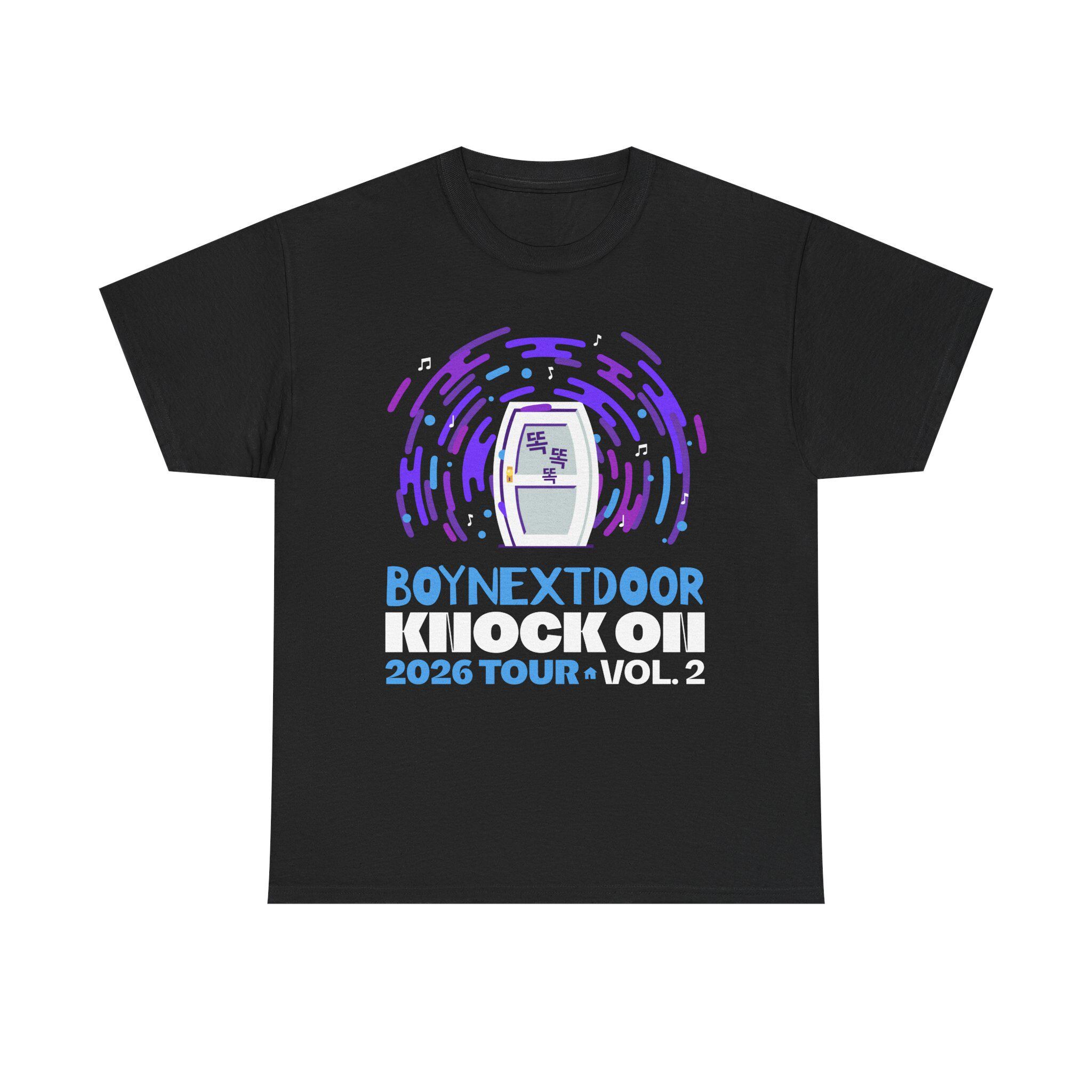 Boynextdoor Knock on Tour Shirt Vol. 2 | Graphic T-shirt - Etsy