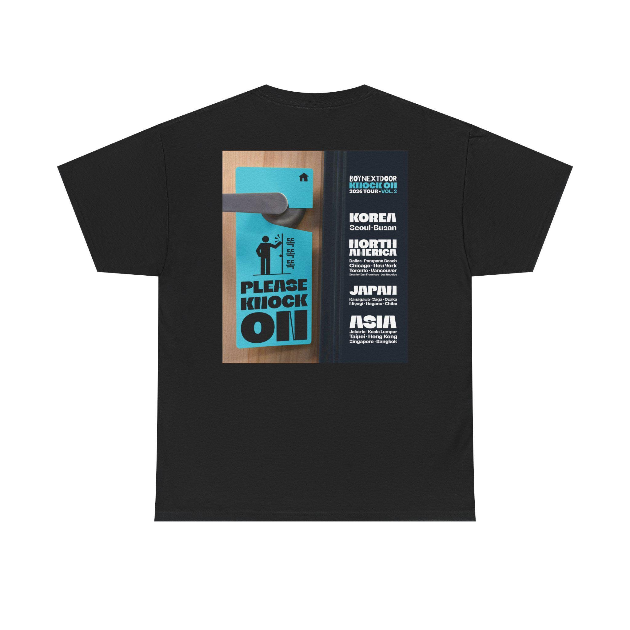 Boynextdoor Knock on 2026 Vol 2 Tour T-shirt | Band Photo Tee - Etsy