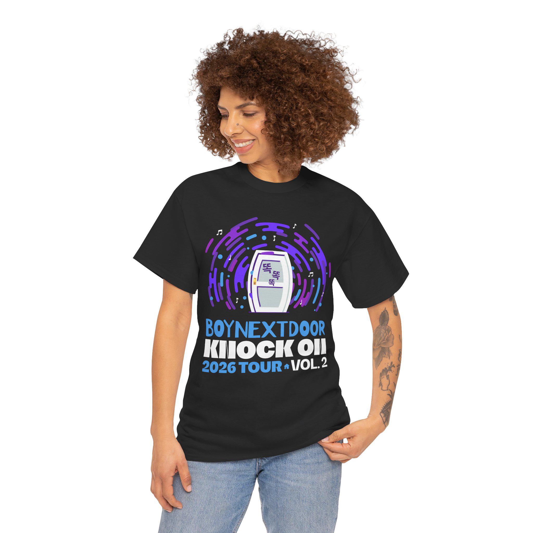 Boynextdoor Knock on Tour Shirt Vol. 2 | Graphic T-shirt - Etsy