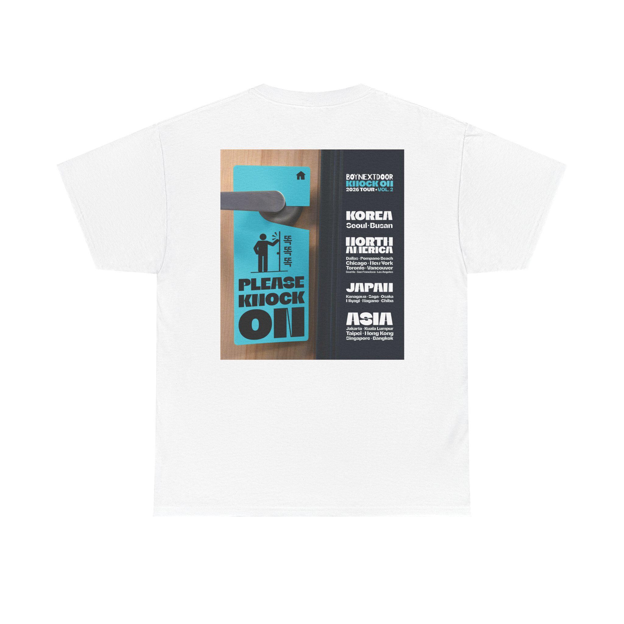 Boynextdoor Knock on 2026 Vol 2 Tour T-shirt | Band Photo Tee - Etsy