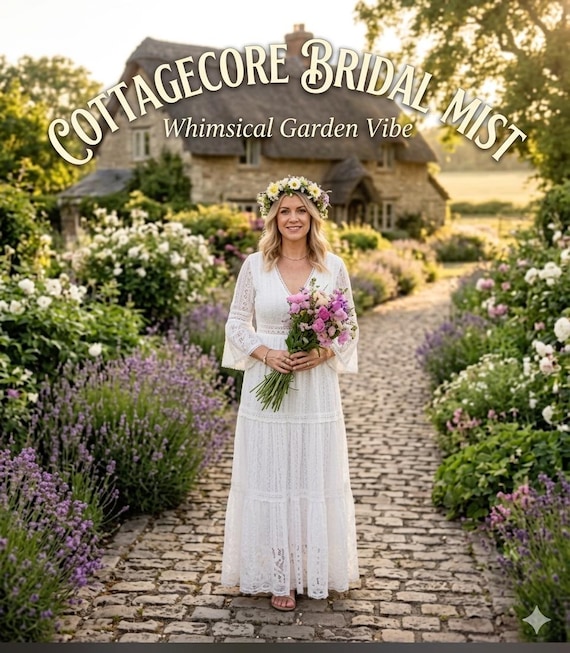 cottagecore boho wedding dress White Lace | V-neck Maxi Gown, Fairycore Bridal Style Boho Floral Lace Shapewear fairy cottagecore wedding dress Color:Off-white spaghetti strap prom dresses