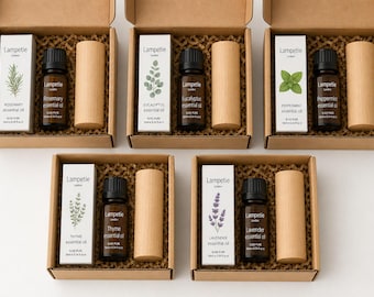 Mini caja ritual, set difusor de aceites esenciales, regalo de autocuidado cuidadosamente seleccionado