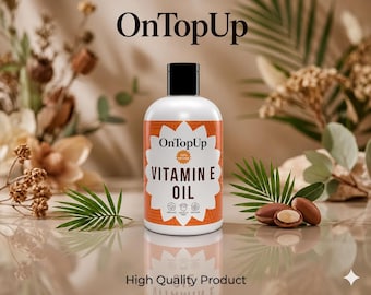 E-vitaminolja, 100 % ren naturlig ekologisk antioxidant fullspektrum fuktighetskräm för ansikte, hud och kropp i bulk grossist