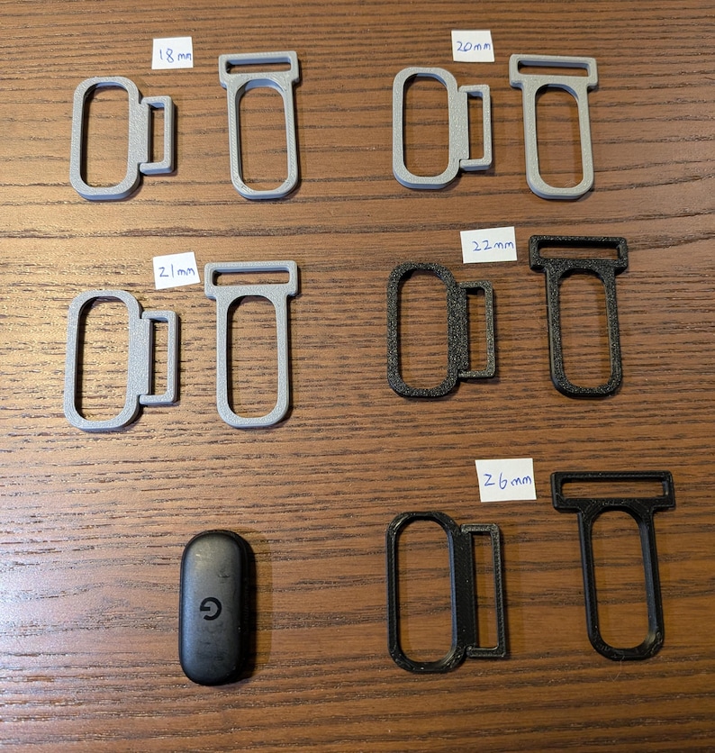 Adaptador Fitbit Air para correa de reloj estándar imagen 2