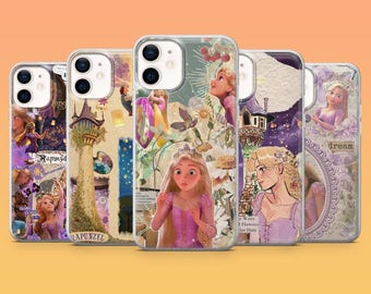Tangled Phone Case Rapunzel Flynn Lanterns Kingdom Cover for iPhone 17, 17Pro Max, 16, 15, 14, 13, 12, Samsung S26, S25, A16, Pixel 10, 9, 8