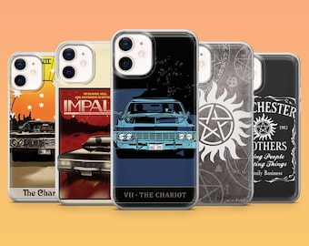 Supernatural Impala Phone Case Baby Winchester Cover for iPhone 17, 17Pro Max, 16, 15, 14, 13, 12, Samsung S26, S25, A16, Pixel 10Pro, 9A, 8