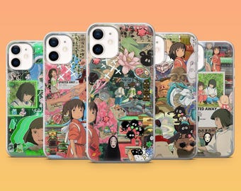 Spirited Away Phone Case Studio Ghibli Spiritworld Cover for iPhone 17, 17Pro Max, 16, 15, 14, 13, 12, Samsung S26, S25, A16, Pixel 10, 9