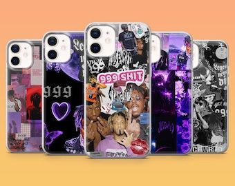 Juice Wrld Phone Case Emo Rap Artist Music Cover for iPhone 17, 17Pro, 17Pro Max, 16, 15, 14, 13, 12, Samsung S26, S25, A16, Pixel 10, 9